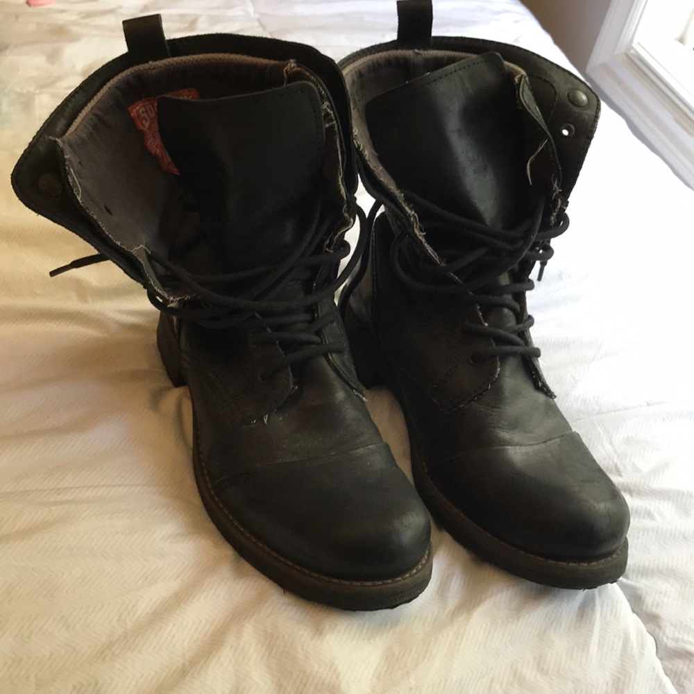 Men’s Superdry Combat Boots Size 9